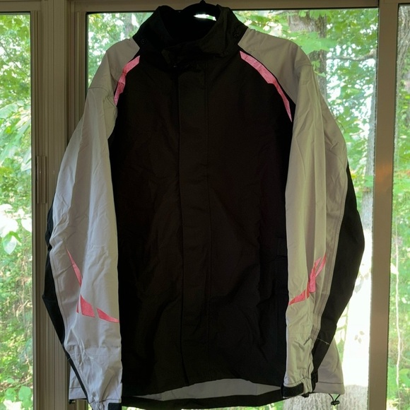 🔥SALE Mens Rain Jacket, Waterproof for Motorcycle Riding, Fishing,Golf  L - Picture 2 of 16